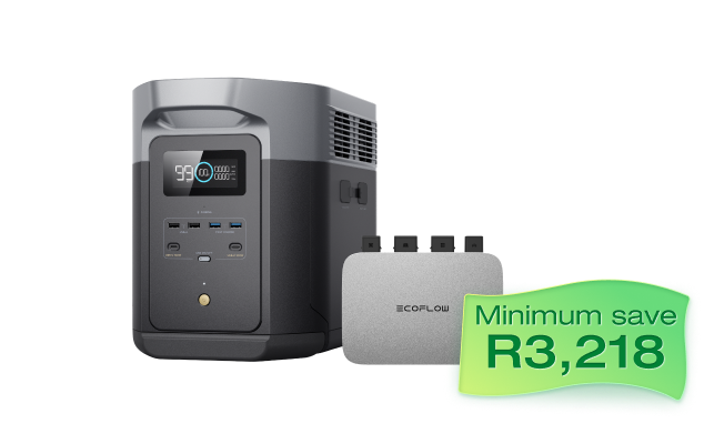 EcoFlow DELTA 2 Max +
PowerStream 